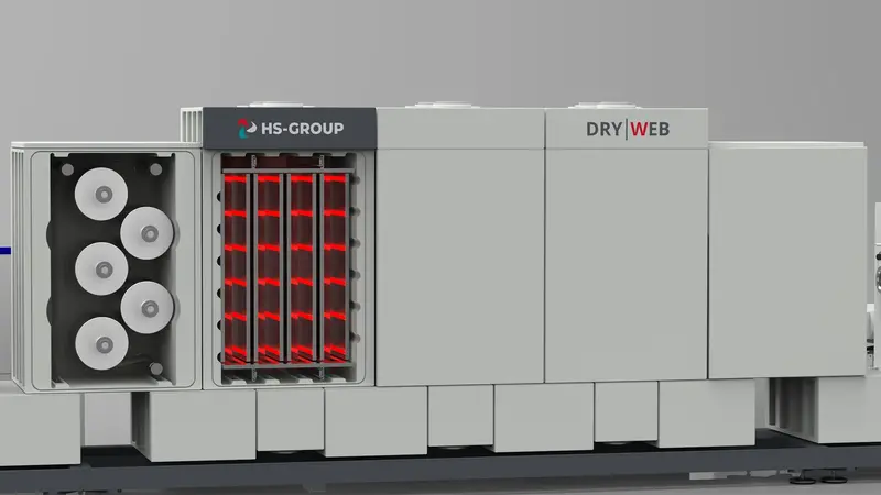 Die DRYWEB-Serie ist ein hocheffizientes, modulares Hochvakuum-Trocknungssystem für flexible Substrate. Es kombiniert kompakte Bauweise mit maximaler Flexibilität und ermöglicht eine durchgängige Rolle-zu-Rolle-Trocknung.